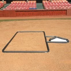 [ 4 ] Standard 3' X 6' Baseball Batter's Box Template - Youth