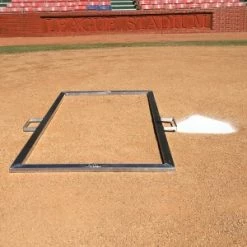 [ 7 ] 3' X 6' Heavy-Duty Baseball Batter's Box Template
