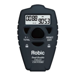 [ 0 ] ROBIC M-467 Dual Double Pitch & Tally Counter