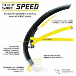 Finis "Speed" Snorkel 10 Finis "Speed" Snorkel -Titan Fitness Sales Shop 291 8600 3