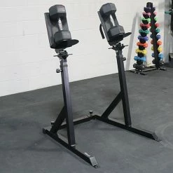 Adjustable Dumbbell Spotter Stand 17 Adjustable Dumbbell Spotter Stand -Titan Fitness Sales Shop 400780 09