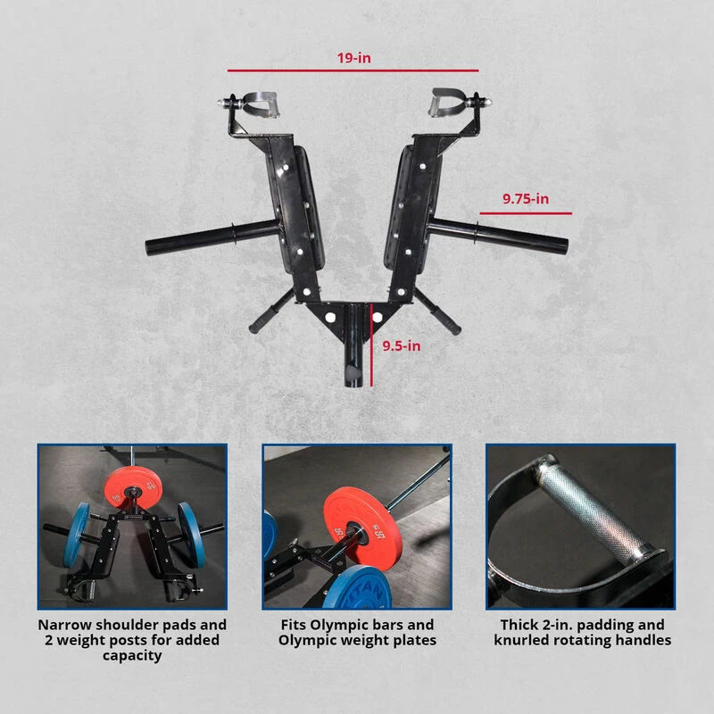 Linebacker Squat Landmine Attachment V2 2 Linebacker Squat Landmine Attachment V2 - Image 2