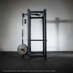 Lat Tower Rack Attachment – T-3 And X-3 Series Bolt Down Power Racks -Titan Fitness Sales Shop 401036 04