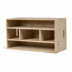 Stackable Wood Jerk Blocks With Silencer Pad -Titan Fitness Sales Shop 401089 09