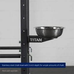 T-3 Or X-3 Series Rack-Mounted Chalk Bowl -Titan Fitness Sales Shop 401349 04