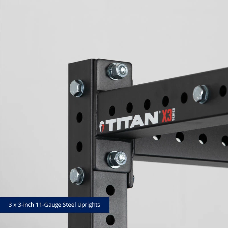 X-3 Series Flat Foot Power Rack 7 X-3 Series Flat Foot Power Rack - Image 7