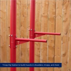 Red Outdoor Power Tower -Titan Fitness Sales Shop 401478 05