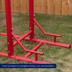 Red Outdoor Power Tower -Titan Fitness Sales Shop 401478 07