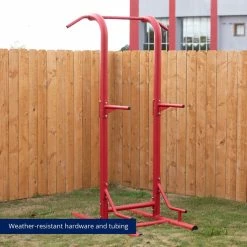 Red Outdoor Power Tower -Titan Fitness Sales Shop 401478 09