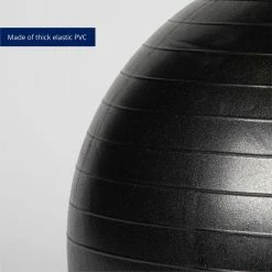 65 Cm Black Exercise Stability Ball -Titan Fitness Sales Shop 402643.2 04