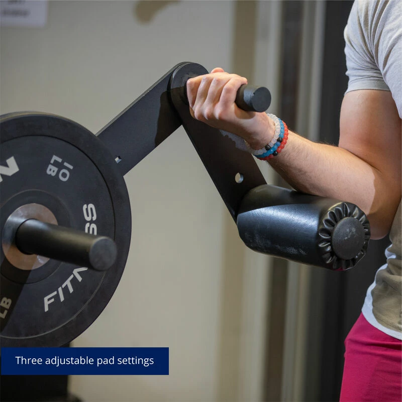 Plate-Loaded Lever Curl Dumbbell 5 Plate-Loaded Lever Curl Dumbbell - Image 5