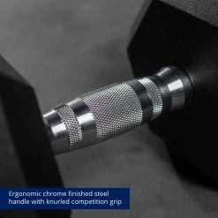 55 LB - 100 LB Pairs Rubber Hex Dumbbells 11 55 LB - 100 LB Pairs Rubber Hex Dumbbells -Titan Fitness Sales Shop 421198 05