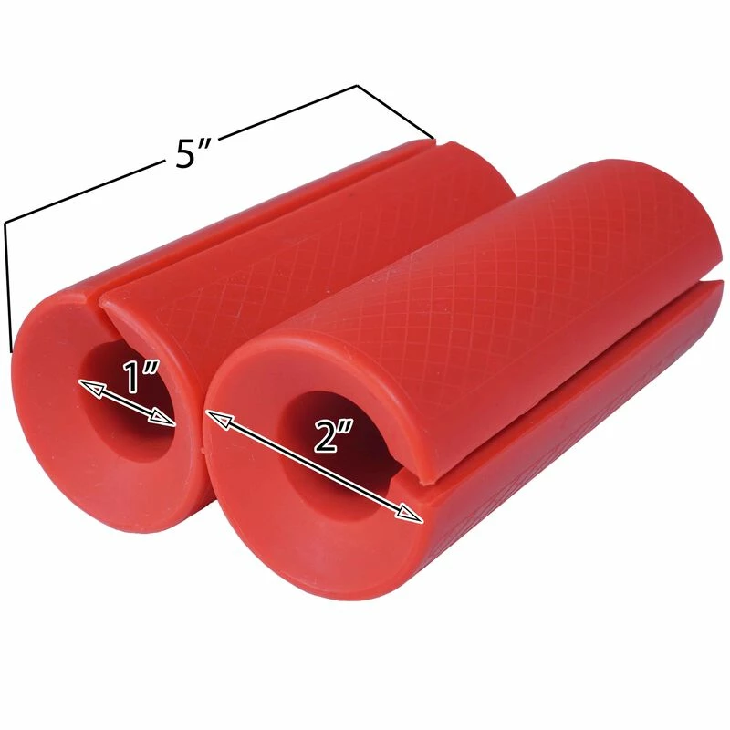 2-in Red Weight Bar Grip 2 2-in Red Weight Bar Grip - Image 2