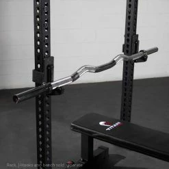 Rackable EZ Curl Fat Bar -Titan Fitness Sales Shop 430078 03