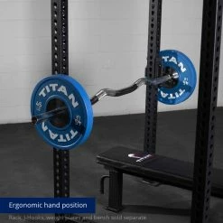 Rackable EZ Curl Fat Bar -Titan Fitness Sales Shop 430078 05
